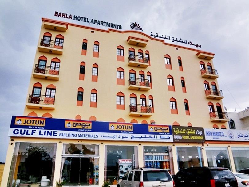 Bahla Hotel And Apartments Exteriör bild